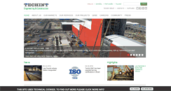 Desktop Screenshot of engenharia.techint.com